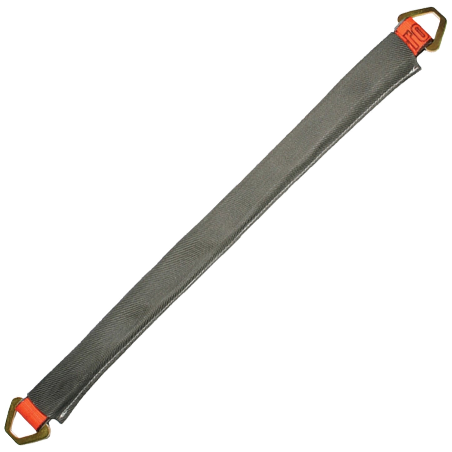 VULCAN Car Tie Down Axle Strap with Wear Pad - 3-Ply Stiff - 2 Inch x 36 Inch - PROSeries - 3,300 Pound Safe Working Load