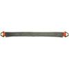 VULCAN Car Tie Down Axle Strap with Wear Pad - 3-Ply Stiff - 3,300 Pound Safe Working Load