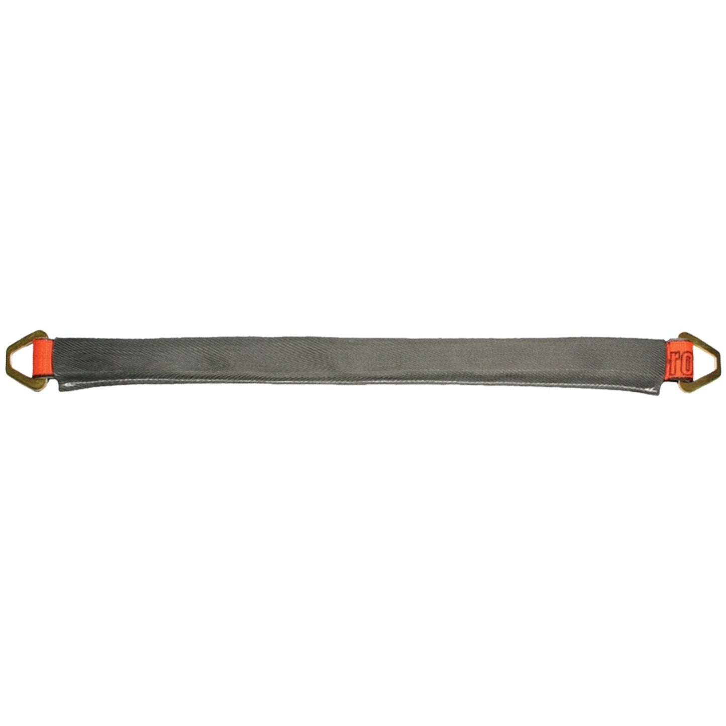 VULCAN Car Tie Down Axle Strap with Wear Pad - 3-Ply Stiff - 3,300 Pound Safe Working Load