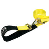 VULCAN Axle Tie Down Combo Strap Kit - 2 Inch - Classic Yellow - 3,300 Pound Safe Working Load