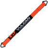 VULCAN Complete Axle Strap Tie Down Kit with Wire J-Hook Ratchet Straps - Heavy Duty Optic Orange ProSeries Webbing - Includes (4) 22 And (4) 36 Inch Axle Tie Downs, And (4) 8' Wire Hook Straps