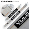 VULCAN Complete Axle Strap Tie Down Kit with Wire Hook Ratchet Straps - Silver Series - Includes (4) 22 Inch Axle Straps, (4) 36 Inch Axle Straps, and (4) 15' Wire J Hook Ratchet Straps