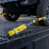 VULCAN Complete Axle Strap Tie Down Kit with Snap Hook Ratchet Straps - Classic Yellow Webbing - Includes (4) 22 And (4) 36 Inch Axle Tie Downs, And (4) 8' Snap Hook Straps