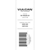VULCAN Tow Strap with Reinforced Eye Loops - 2 Inch x 30 Foot - 2 Pack - 5,000 Pound Towing Capacity
