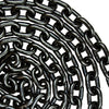 VULCAN Binder/Safety Chain with Clevis Grab Hooks - Grade 80 - 3/8 Inch x 10 Foot - 7,100 Pound Safe Working Load