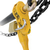 VULCAN Chain and Load Binder Kit - (2) Grade 80 1/2 Inch x 20 Foot Chains And (2) Ratchet Load Binders - 48,000 Pound Safe Working Load