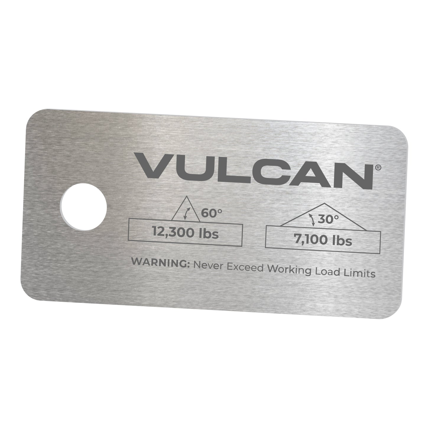 VULCAN Alloy Towing Chain Bridle - Grade 80 - 72 Inch - PROSeries - 12,000 Pound Safe Working Load