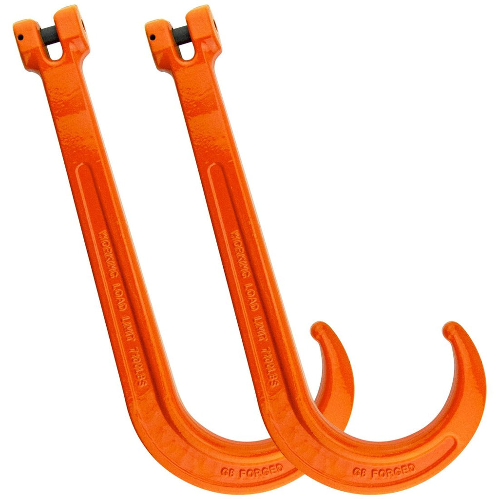 class 3 hook weight 110058 VULCAN Forged Clevis Tow Hook - 15 Inch - Grade 80 - 2 Pack