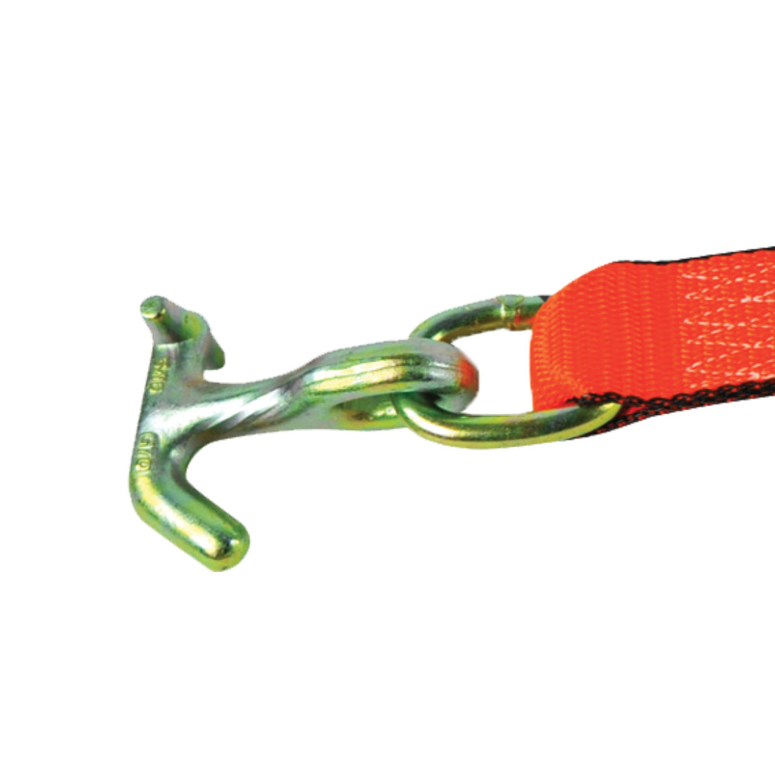 VULCAN Car Tie Down with Universal Fast-Strap Frame Hook - 72 Inch - 2 Pack - PROSeries - 3,300 Pound Safe Working Load