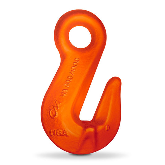 Cradle Eye Style Grab Hook - 1/2 Inch - Grade 80/Grade 100 - Herc Alloy Dual Rated Use - 15,000 Pound Safe Working Load