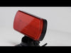 VULCAN High Intensity Magnetic LED Flasher - Red - Runs on Four Standard AA Batteries - Includes Adjustable Magnetic Base