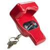 VULCAN Glad Hand Lock with Red Powder Coat and 2 Keys - Forged Steel