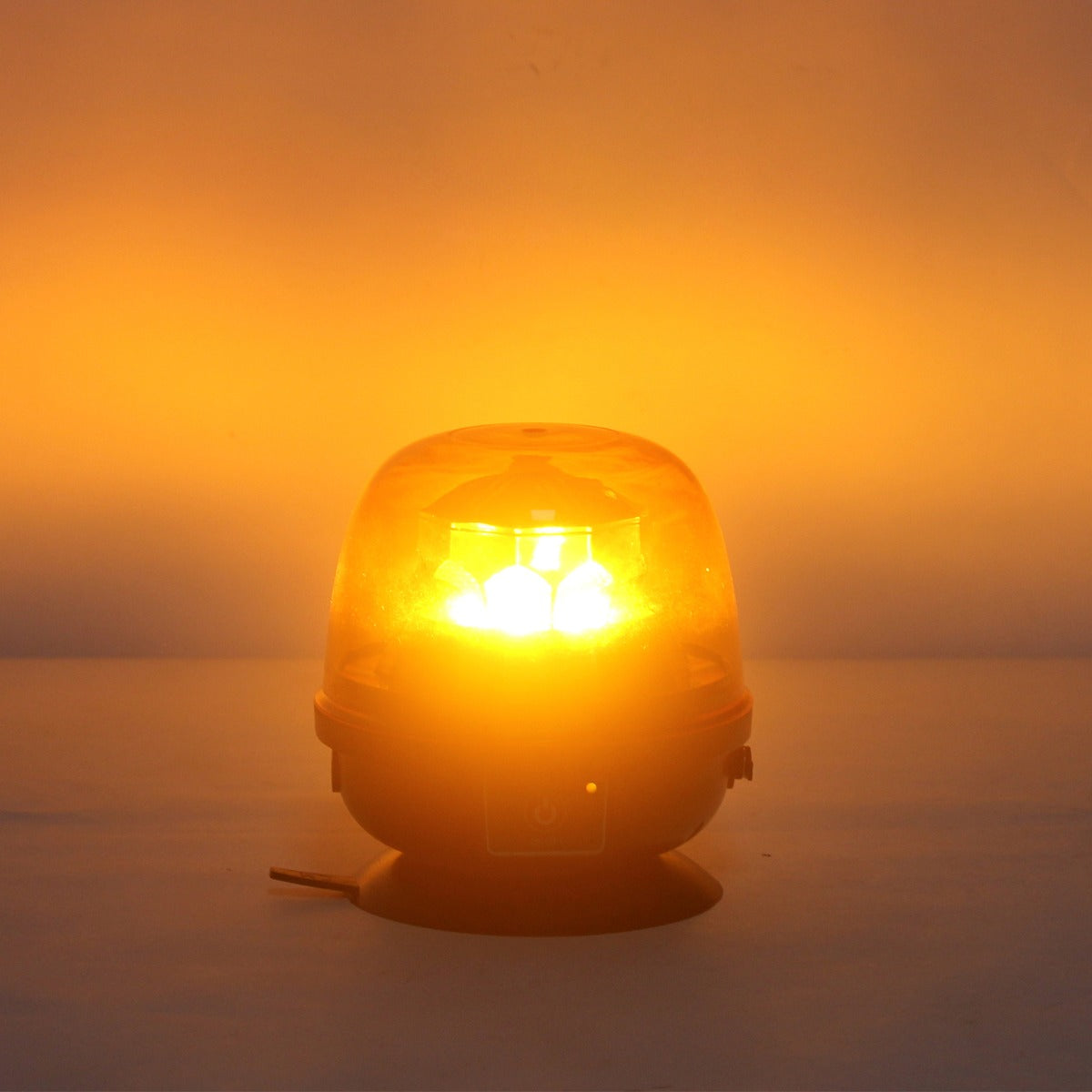 VULCAN Magnetic Amber Remote-Control LED Beacon - Class 2 - High Intensity - For Oversize Loads, Trucks, Trailers, SUVs, High Lows, and Pilot Cars