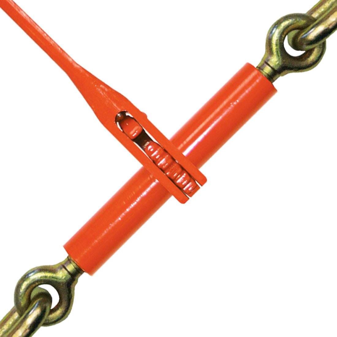 VULCAN Ratchet Style Load Binder with 2 Grab Hooks - 9,200 Pound Safe Working Load (For 3/8 Inch Grade 70 - 80 & 100 or 1/2 Inch Grade 43 Chain)