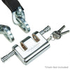 VULCAN Viro Panzer Security Lock for Inch Chain - Premium Case-Hardened - Cannot Be Cut with Bolt Cutters or Hand Tools