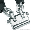 VULCAN Viro Panzer Security Lock For 3/8 Inch Chain - Premium Case-Hardened - Cannot Be Cut with Bolt Cutters or Hand Tools