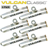 VULCAN Logistic Strap For E Track - Cam Buckle - 16 Foot - 6 Pack - Gray - 833 Pound Safe Working Load