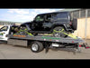 VULCAN 8-Point Vehicle Tie Down Kit with Snap Hooks on Both Ends - Set of 4 - Reflective High-Viz