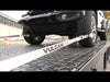 VULCAN Complete Axle Strap Tie Down Kit with Wire J-Hook Ratchet Straps - Silver Series Webbing - Includes (4) 22 And (4) 36 Inch Axle Tie Downs, And (4) 8' Wire Hook Straps