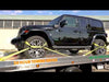 VULCAN 8-Point Roll Back Vehicle Tie Down Kit with Chain Tails on Both Ends - Set of 4 - Classic Yellow