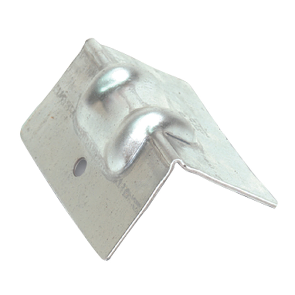 VULCAN Corner Protector - 4 Inch Square Steel Raised Center