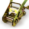 VULCAN Ratchet Buckle - 2 Inch Wide Handle with Chain Tail - 3,300 Pound Safe Working Load