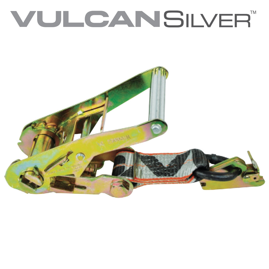 VULCAN Ratchet Short End with H.D. E-Fitting - 2 Inch - Silver Series