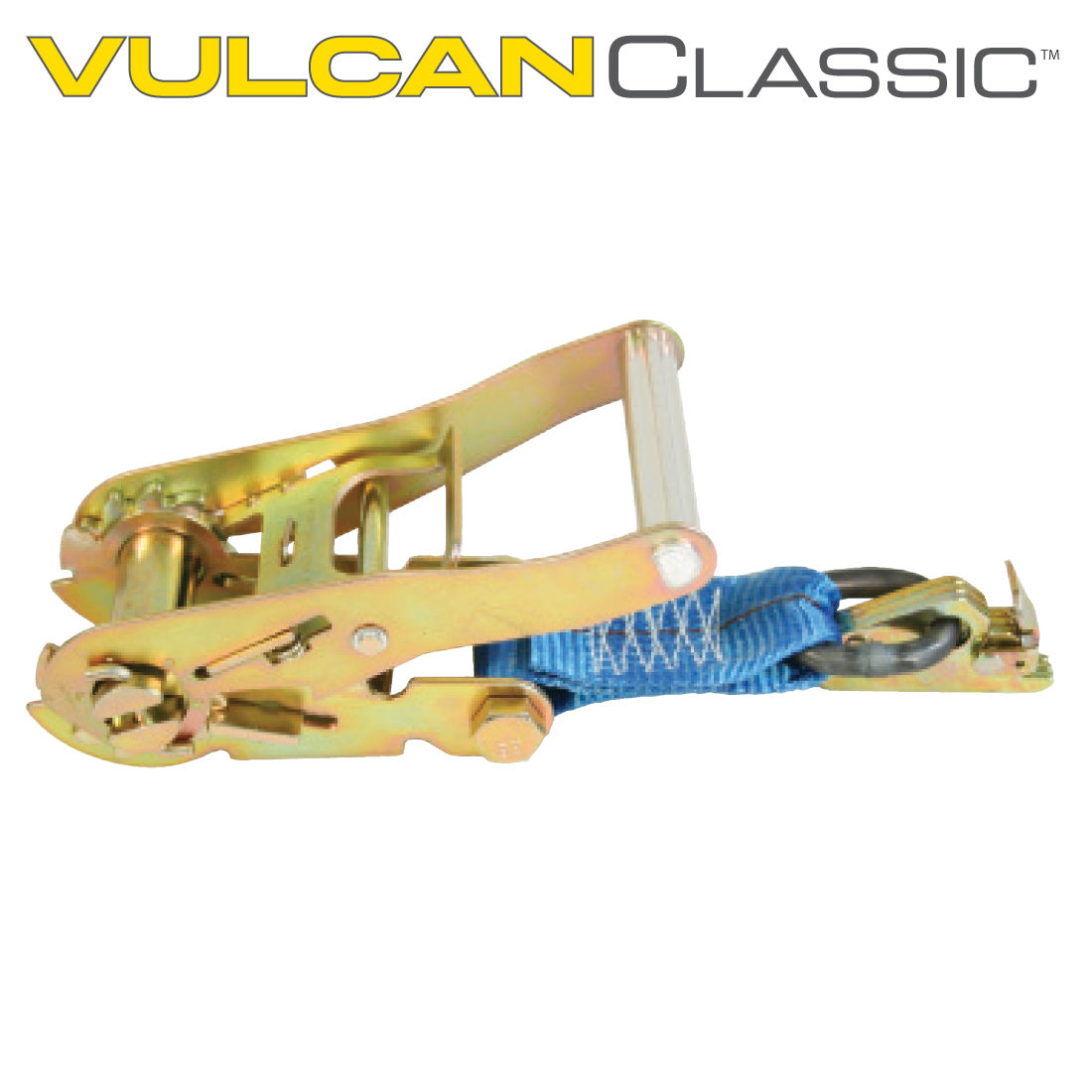 VULCAN Ratchet Short End with H.D. E-Fitting - Classic Series - 3,300 Pound Safe Working Load