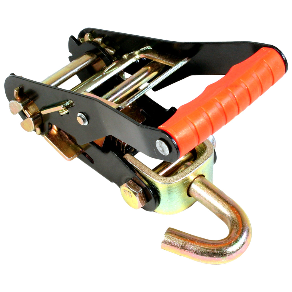 VULCAN Ratchet Buckle with Finger Hook - 2 Inch - PROSeries - 3,300 Pound Safe Working Load