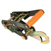 VULCAN Car Tie Down with Snap Hooks - Flat Bed Side Rail - 3,300 Pound Safe Working Load