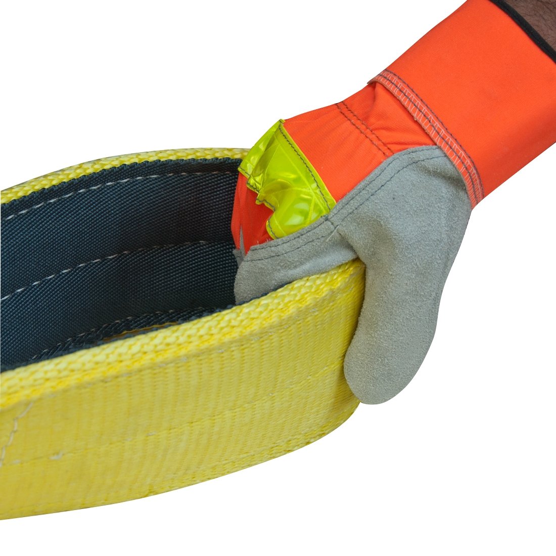 VULCAN Vehicle Recovery Straps - 12 Inch - Heavy-Duty