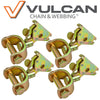 VULCAN Rolling Idler E-Fitting Assembly 6,000 Pound Capacity - 4 Pack