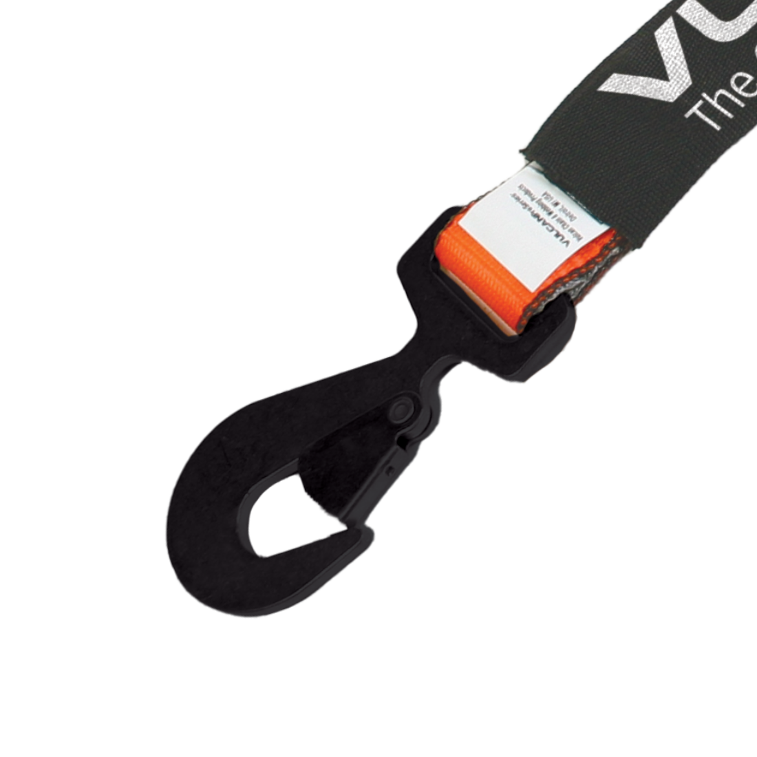 VULCAN Car Tie Down with Chain Tail Ratchet - Snap Hook - 96 Inch -  PROSeries - 3,300 Pound Safe Working Load