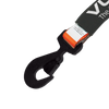 VULCAN Snap Hook Car Tie Down With Flat Chain Tail Ratchet  96 Inch - 3,300 Pound Safe Working Load