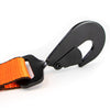 VULCAN Car Tie Down with Twisted Snap Hooks - 2 Inch x 96 Inch - 2 Pack - PROSeries - 3,300 Pound Safe Working Load