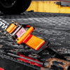VULCAN Car Tie Down with Twisted Snap Hooks - 2 Inch x 96 Inch - 2 Pack - PROSeries - 3,300 Pound Safe Working Load