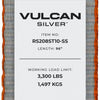 VULCAN Car Tie Down with Twisted Snap Hooks - 2 Inch x 96 Inch - 2 Pack - Silver Series - 3,300 Pound Safe Working Load