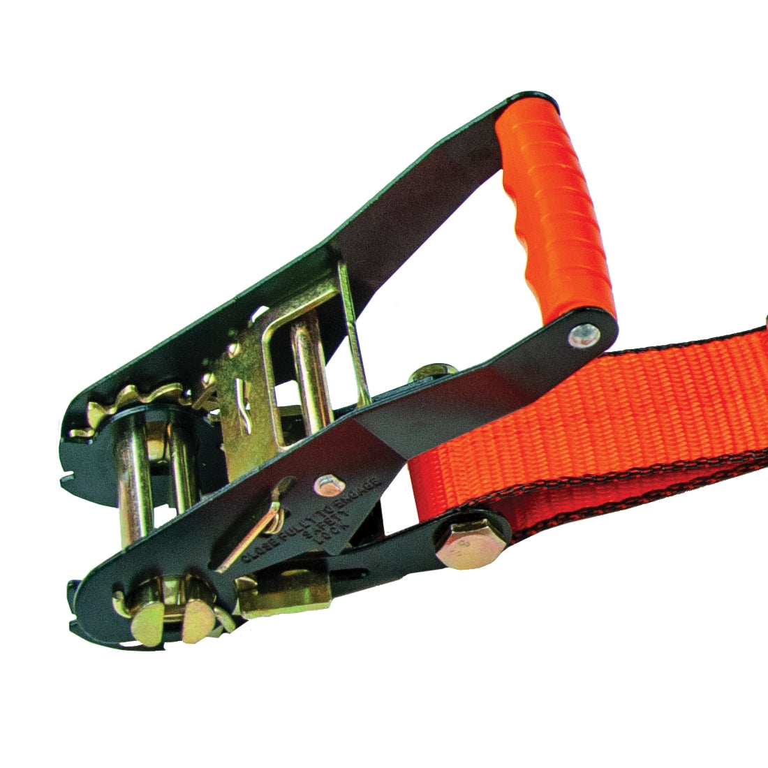 VULCAN Ratchet Strap with Flat Hooks - 2 Inch x 30 Foot - 2 Pack - PROSeries - 3,300 Pound Safe Working Load