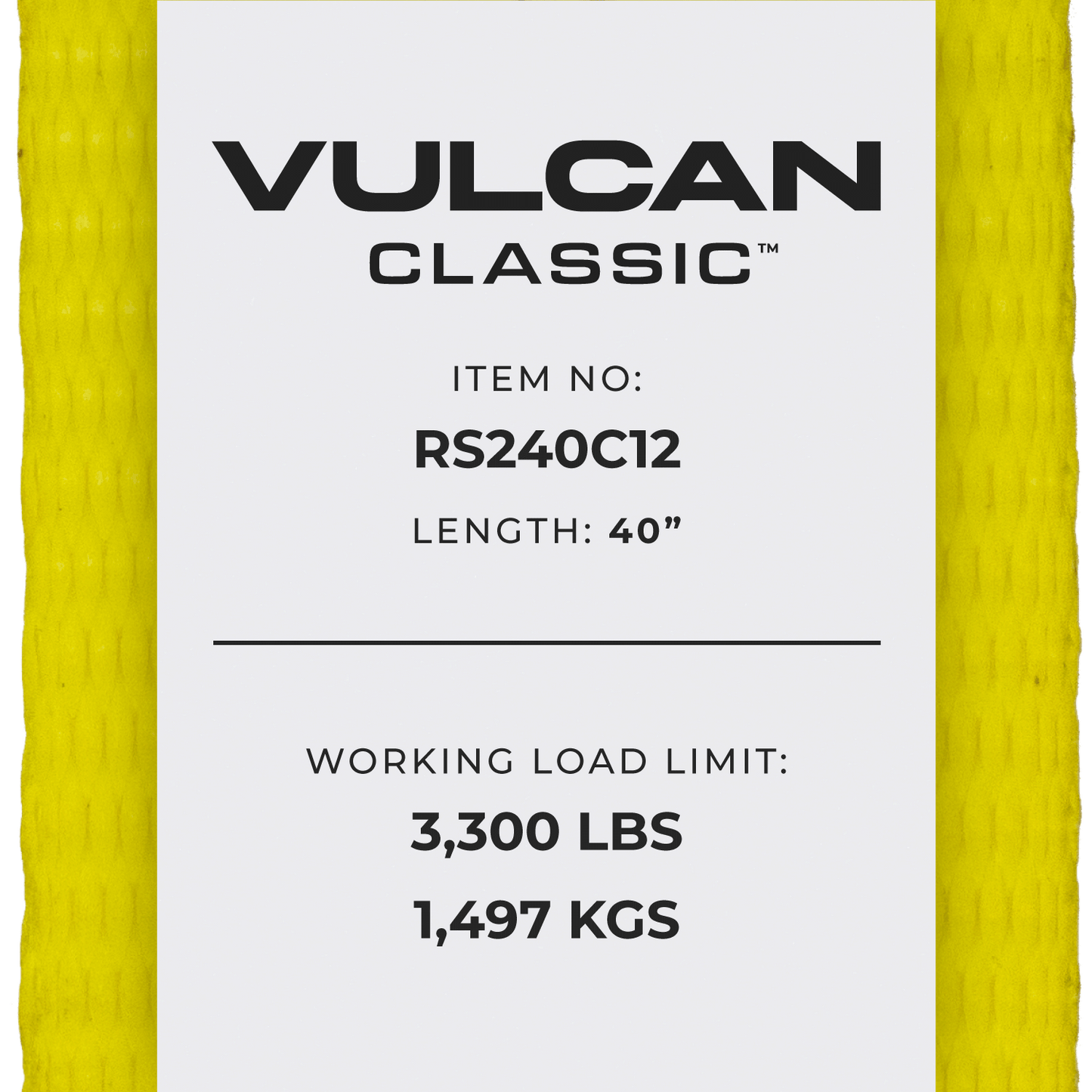 2" Ratchet Straps with Chain Anchors