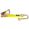 VULCAN Ratchet Short End with Chain Anchor - Classic Series - 3,600 Pound Safe Working Load - 4 Pack