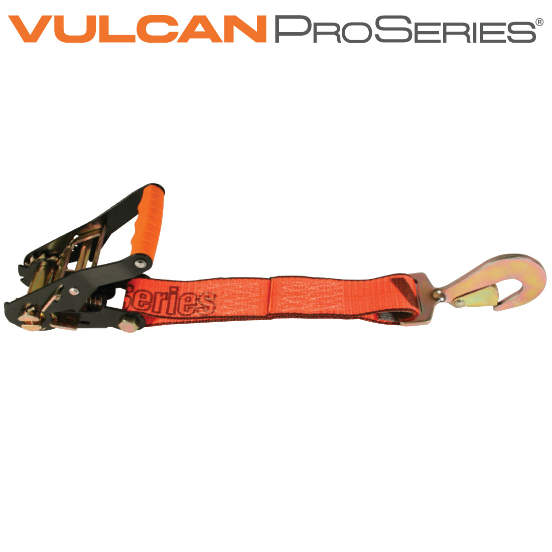 VULCAN Ratchet Short End with Twisted Snap Hook - PROSeries