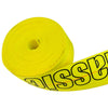VULCAN Ratchet Strap with Wire Hooks - 3 Inch - Classic Yellow - 5,000 Pound Safe Working Load