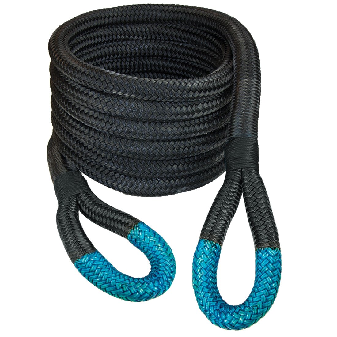 Vulcan Rope VULCAN Off-Road Recovery Rope - 7/8 Inch x 20 Foot - Blue Eyes - 28,600 ...