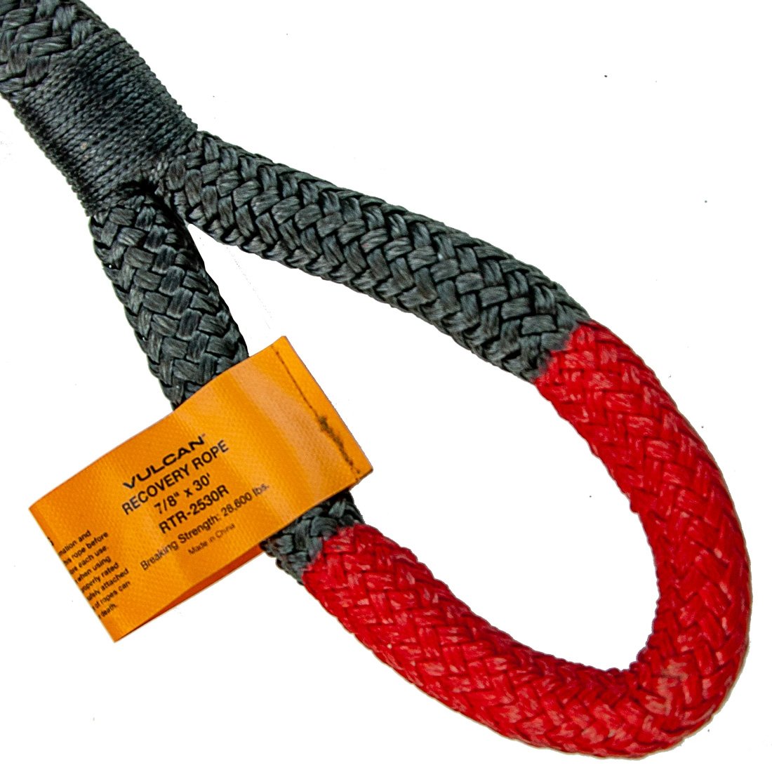 VULCAN Off-Road Recovery Rope - 1-1/2 Inch X 30 Foot