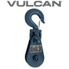 VULCAN 4 Ton Snatch Block - 14 Inch - 4.5 Inch Sheave - 8,000 Pound Safe Working Load