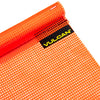 VULCAN Safety Flag with Dowel - Bright Orange - Vinyl Coated Nylon Mesh Construction - 18 Inch x 18 Inch - 4 Pack