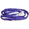 VULCAN Round Sling - Light Duty - 4 Foot - Purple - Safe Working Load of 2,600 Lbs. (V) - 2,100 Lbs. (C) and 5,200 Lbs. (B)