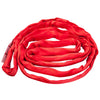 VULCAN Round Sling - Heavy Duty - 8 Foot - Red - Safe Working Load of 13,200 Lbs. (V) - 10,600 Lbs. (C) and 26,400 Lbs. (B)