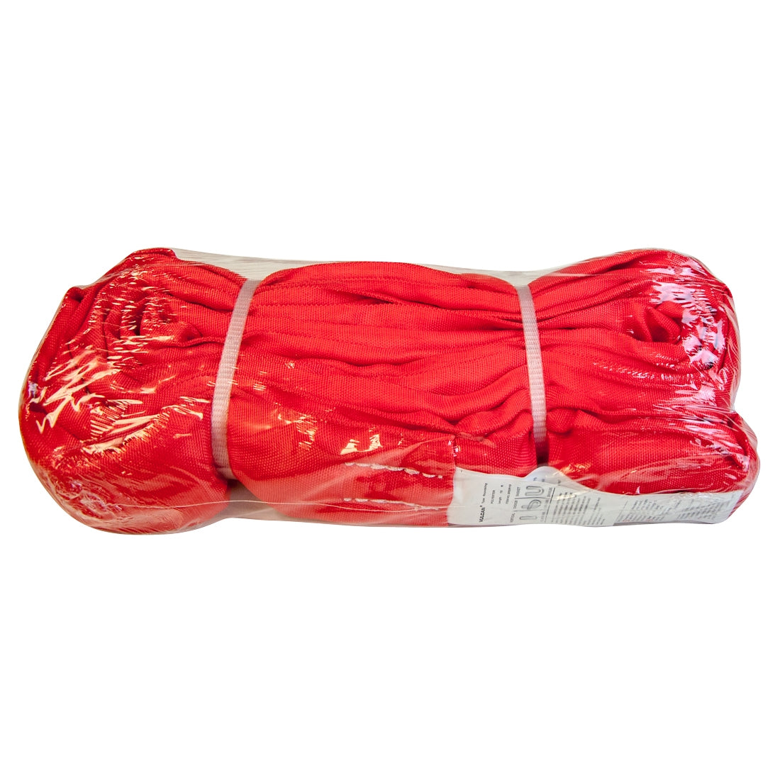 VULCAN Round Sling - Heavy Duty - 8 Foot - Red - Safe Working Load of 13,200 Lbs. (V) - 10,600 Lbs. (C) and 26,400 Lbs. (B)