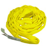 VULCAN Round Sling - Medium Duty - 6 Foot - Yellow - Safe Working Load of 8,400 Lbs. (V) - 6,700 Lbs. (C) and 16,800 Lbs. (B)